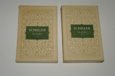 Schiller - Teatru - 2 vol. - 1955 foto
