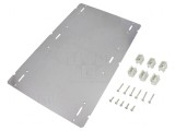 Placă de montare oţel zincat 240x390x2mm