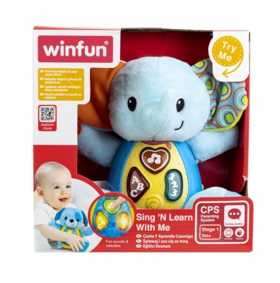 Winfun Canta Si Invata Cu Elefantelul Timber foto