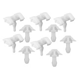 Set 10 clipsuri ornament MERCEDES S-CLASS (W140), 07.1991-9.98, lateral ornamente, 10 bucati,