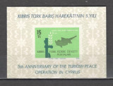 Cipru Turcesc.1979 5 ani interventia Turciei in Cipru-Bl. MC.392