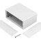 Carcasă ABS Gri cu Panou 89x65x36mm