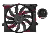 GMV ventilator radiator Mercedes M Class 202012, Clasa R 202015, 5.0 V8, 3.5 V6, 5.5 V8, 3.0 CDI, 3.0 V6, Diam.: 530 mm, Putere : 540 W, mufa: 4