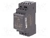 Convertor de tensiune, DC-DC, intrare 9...36V DC, iesire 12V DC, putere 30W, MEAN WELL - DDR-30G-12