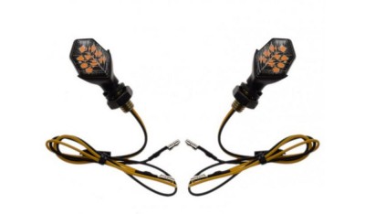 Set semnalizari cu mini led-uri, filet M8x1.25, Rival Store foto