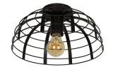 Cumpara ieftin Plafoniera LUCIDE ELODIE din otel, E27, IP20, model 45149/30/30, negru