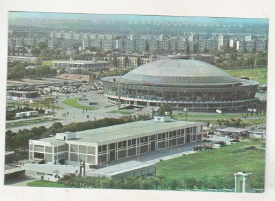bnk cp Bucuresti - Pavilionul central de expozitii - circulata foto