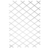 Cumpara ieftin Nature Gard de grădină tip Trellis, 100 x 200 cm PVC, alb, 6040703