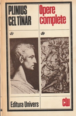 PLINIUS CEL TANAR - OPERE COMPLETE ( CLU ) foto
