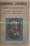 Pentru Cei De Maine II (partea a IV-a), Constantin Argetoianu, Humanitas, 1991, Memorii, Jurnal