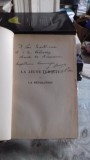 LA JEUNE-TURQUIE ET LA R&Eacute;VOLUTION - A. SARROU (TANARA TURCIE SI REVOLUTIA)
