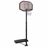 VidaXL Suport cu coș de baschet, negru, 258-363 cm, polietilenă