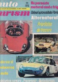 Revista Autoturism Automobil Club Roman nr. 11 1970, 30 pagini, format 34x26 cm, stare buna, editie brosata, limba romana, carti sport