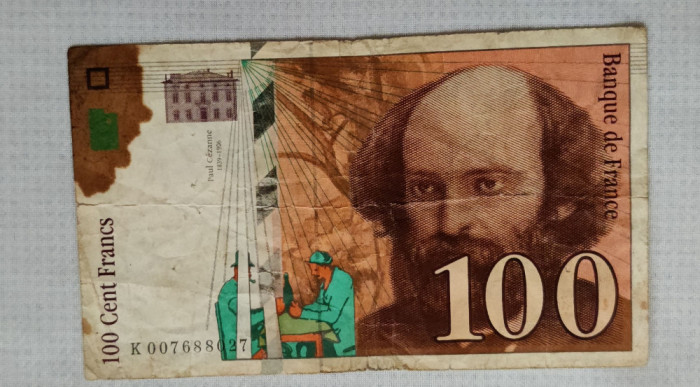 Franța - 100 Francs / franci (1997)
