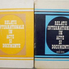 Relatii internationale in acte si documente (2 volume) – Constantin Buse