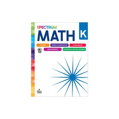 Spectrum Math Workbook, Grade K foto