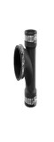 Gebo Ramificatie egala (90 ) 78-90mm, 0,6 bar, EPDM V2A