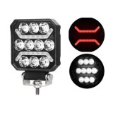 LED Lumini de lucru DRL Lampe 12V 24V 15W 1500lm pentru Camion tractor Suv 4x4 Spot Beam Alb/Rosu