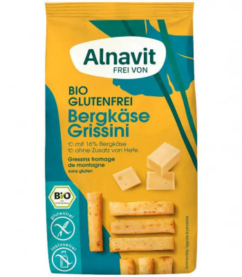 Grisine cu Branza Fara Gluten Bio 100 grame Alnavit foto