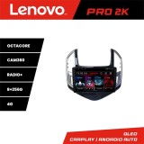 Navigatie Android Chevrolet Cruze 2013 Lenovo QLED 2K 8GB RAM 256GB 360