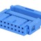 Conector IDC mamă 16 pini aurit