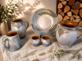 Set complet ceramică vintage Regensburger Keramik &ndash; 6 piese, superb, retro anii '70-'80