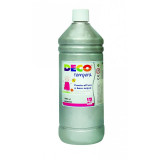 Tempera DECO 1000 ml argintiu