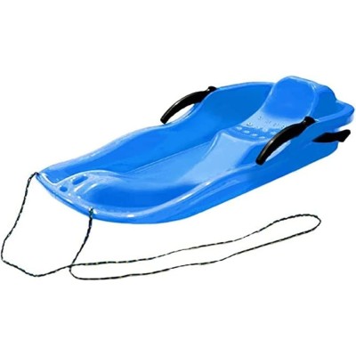 Sanie, Flippy, din Plastic, +3 Ani, 87 x 40 x 17.5 cm, cu Frana si Franghie, pentru Adulti si Copii, Albastru foto