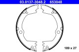 ATE 03.0137-3048.2 Set saboti frana, frana de mana