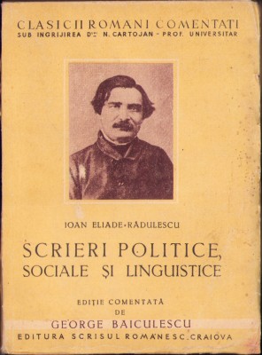 HST C2053 Ioan Eliade Rădulescu Scrieri politice, sociale și lingvistice foto