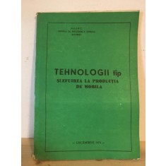 Tehnologii tip Slefuirea la Productia de Mobila
