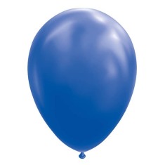 Set 12 Baloane, Cyrax, din Latex Standard, 25 cm, Albastru