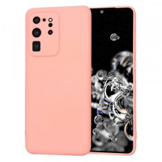 Husa pentru Samsung Galaxy S20 Ultra 5G G988 / S20 Ultra G988, Techsuit, SoftFlex, Roz Deschis