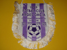 Fanion fotbal - FC ARGES DACIA foto