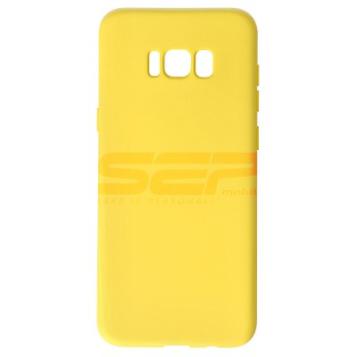 Toc silicon High Copy Samsung Galaxy S8 Plus Yellow foto