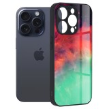 Husa iPhone 15 Pro Techsuit Glaze, Fiery Ocean