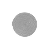 Bazaus Rainbow Circle Velcro pentru cabluri/ organizator de cabluri 3m - gri (ACMGT-F0G)