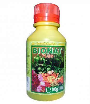 ngrasamant Foliar BIONAT PLUS - 100 ml, Panetone - Legume, Porumb, Cereale Paioase, Vita de Vie, Gazon foto