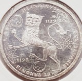 516 Germania 10 mark 1995 Henry the Lion - F - km 186 argint, Europa