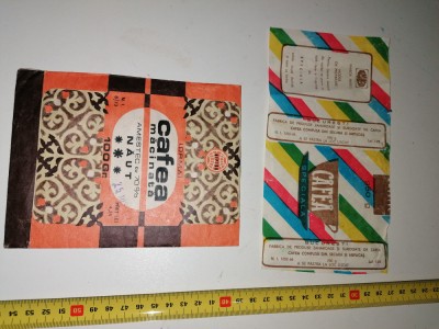 LOT 3 AMBALAJE VECHI CAFEA -2 ROMANESTI foto