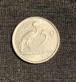 Moneda 5 cenți 1984 Africa de Sud