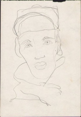 A1627 Schiță de Dimitrie &amp;bdquo;Puiu&amp;rdquo; Eitel, nesemnată foto