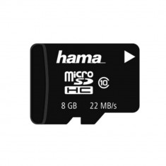 Card de memorie microSDHC EVO Hama 8GB cu adaptor SD foto
