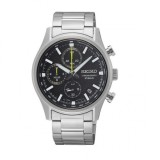 Seiko SSB419P1 Ceas Bărbați Chronograph 42mm Quartz cu Brățară Metalică Argintie