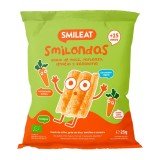 Chipsuri cu porumb naut linte si morcov Smilondas, +15 luni Bio, 25g, Smileat