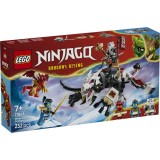 Lego ninjago zilvar si monstrul dragon grimtak 71863