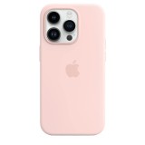 Cumpara ieftin Husa de protectie Apple Silicone Case with MagSafe pentru iPhone 14 Pro, Chalk Pink