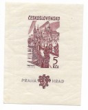 Cehoslovacia - A 1000-a aniversare a orasului Praga, 1964 - colita neobliterata
