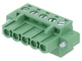 Regletă de Conexiuni Deconectabilă 5 Piste 5,08mm Drept