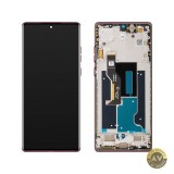 Display cu Touchscreen Motorola Edge 50 Fusion cu Rama Roz (Hot Pink) Service Pack 5D68C24360